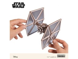 Ugears 3D dřevěná mechanická skládačka Star Wars Stíhačka TIE
